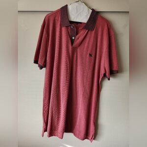 Rodd & Gunn Red Polo with Dark Collar